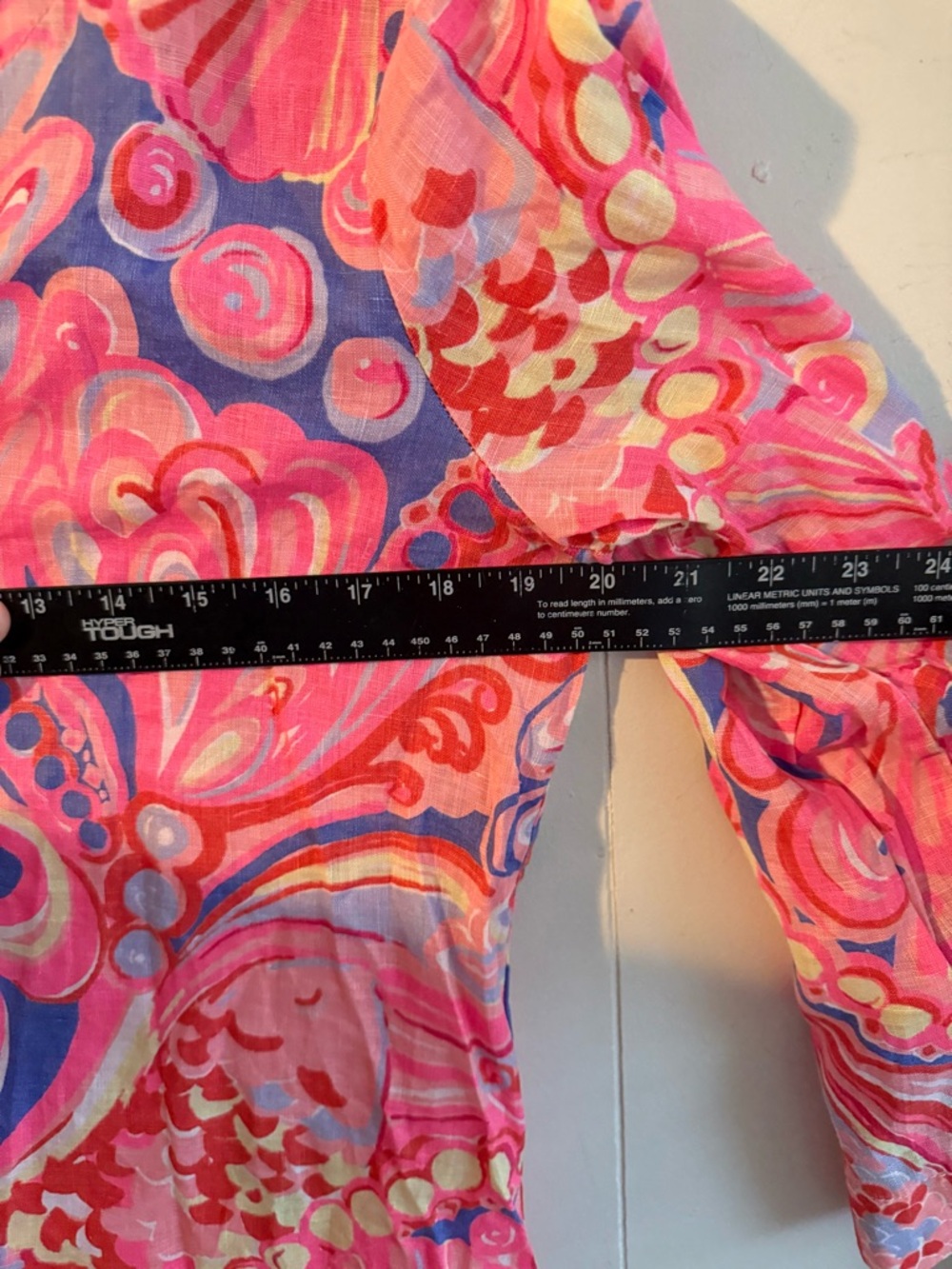 Lilly Pulitzer Marco Island Linen Tunic Cover Up Size L - Picture 8 of 9
